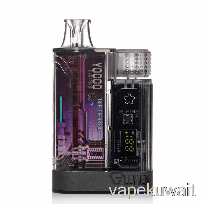 يوكو سايبربود 12000 مجموعة كبسولات الـ Vape الجليدية الثلاثية التوتية للاستعمال مرة واحدة